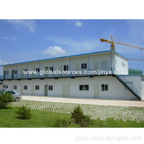 Prefab Site Office with Steel Structure and Sandwich Panel
